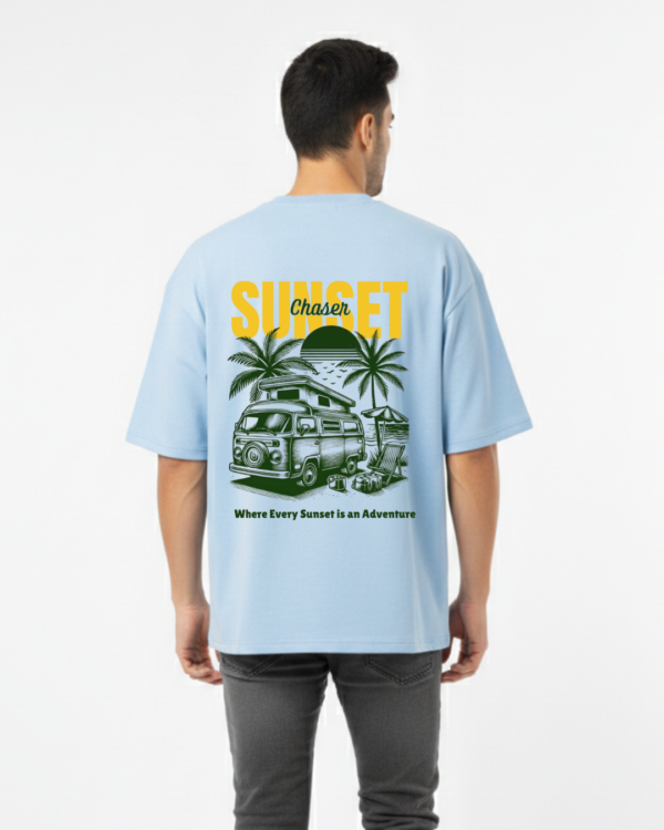 Men’s Oversized Embroidered Graphic T-Shirt – Premium Streetwear Cotton Tee