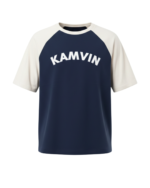 Men’s Oversized Printed Raglan T-Shirt – Casual Graphic Streetwear Tee