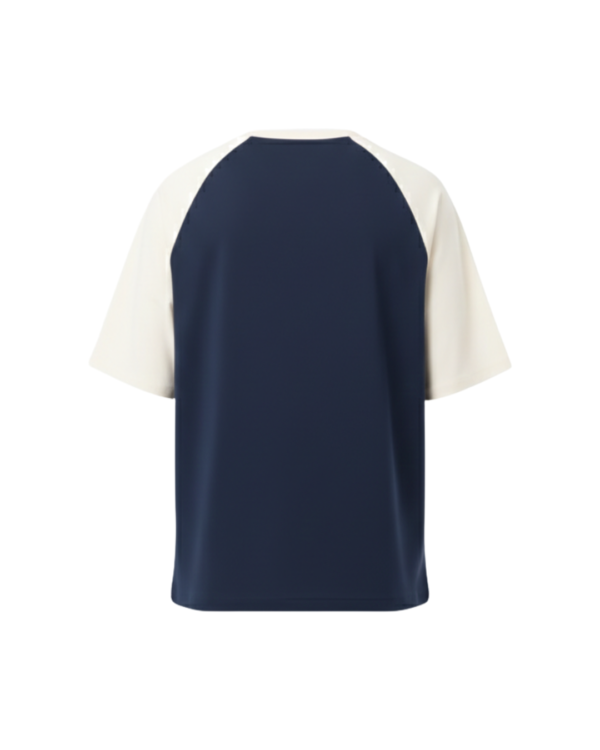 Men’s Oversized Printed Raglan T-Shirt – Casual Graphic Streetwear Tee