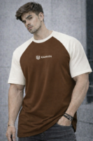 Men's Sport Luxe Raglan Tee - Embroidered Logo | Relaxed Boxy-fit
