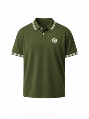 Dark olive green pol